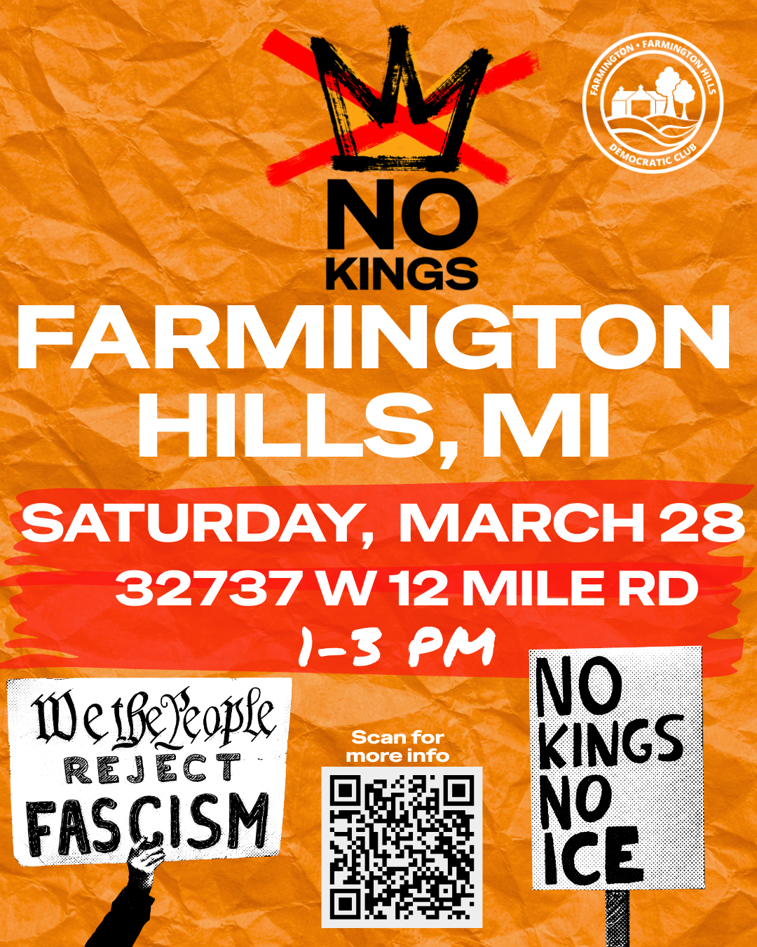 No Kings Day March 28th