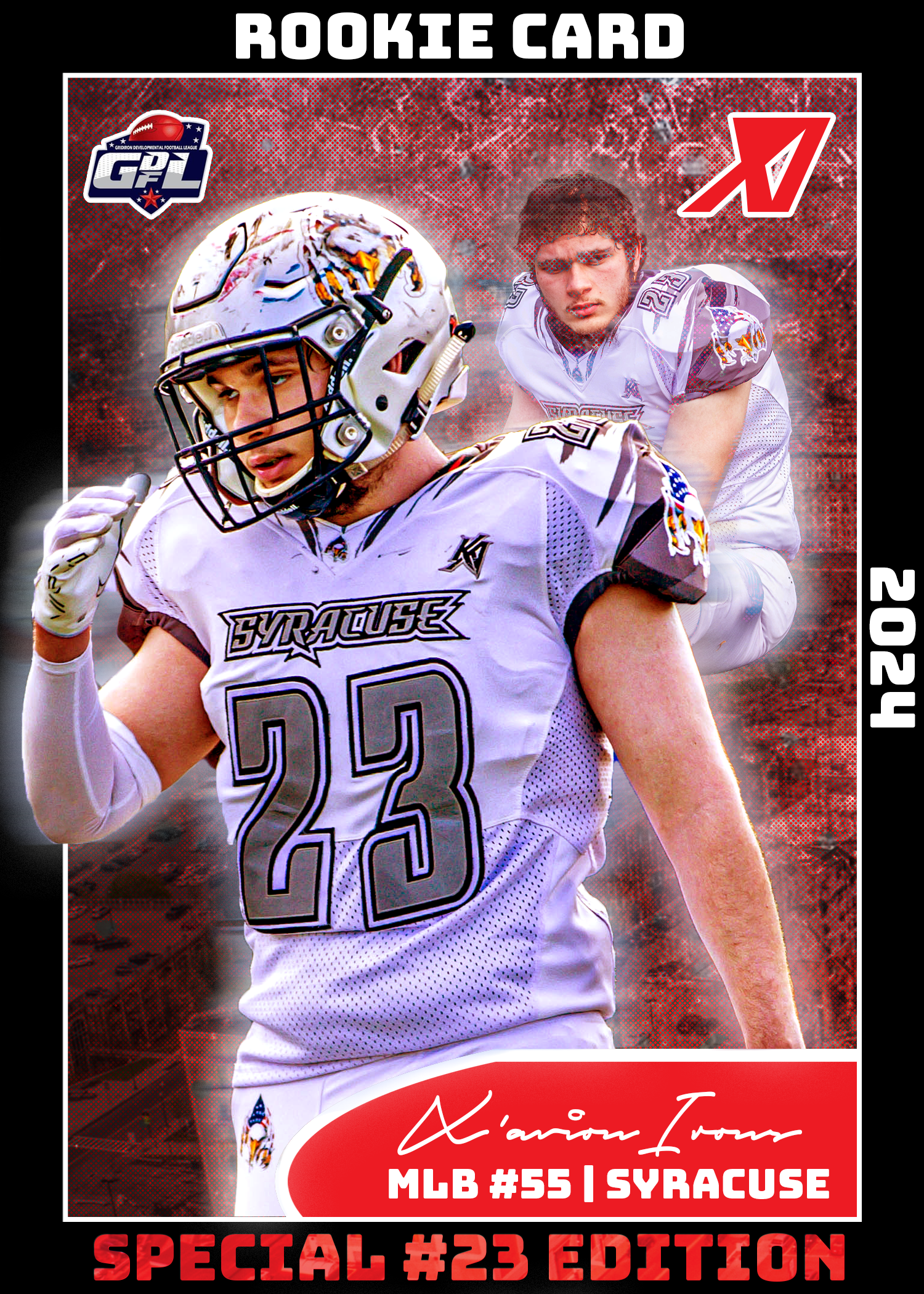 Collectible Card Front (Special 23)