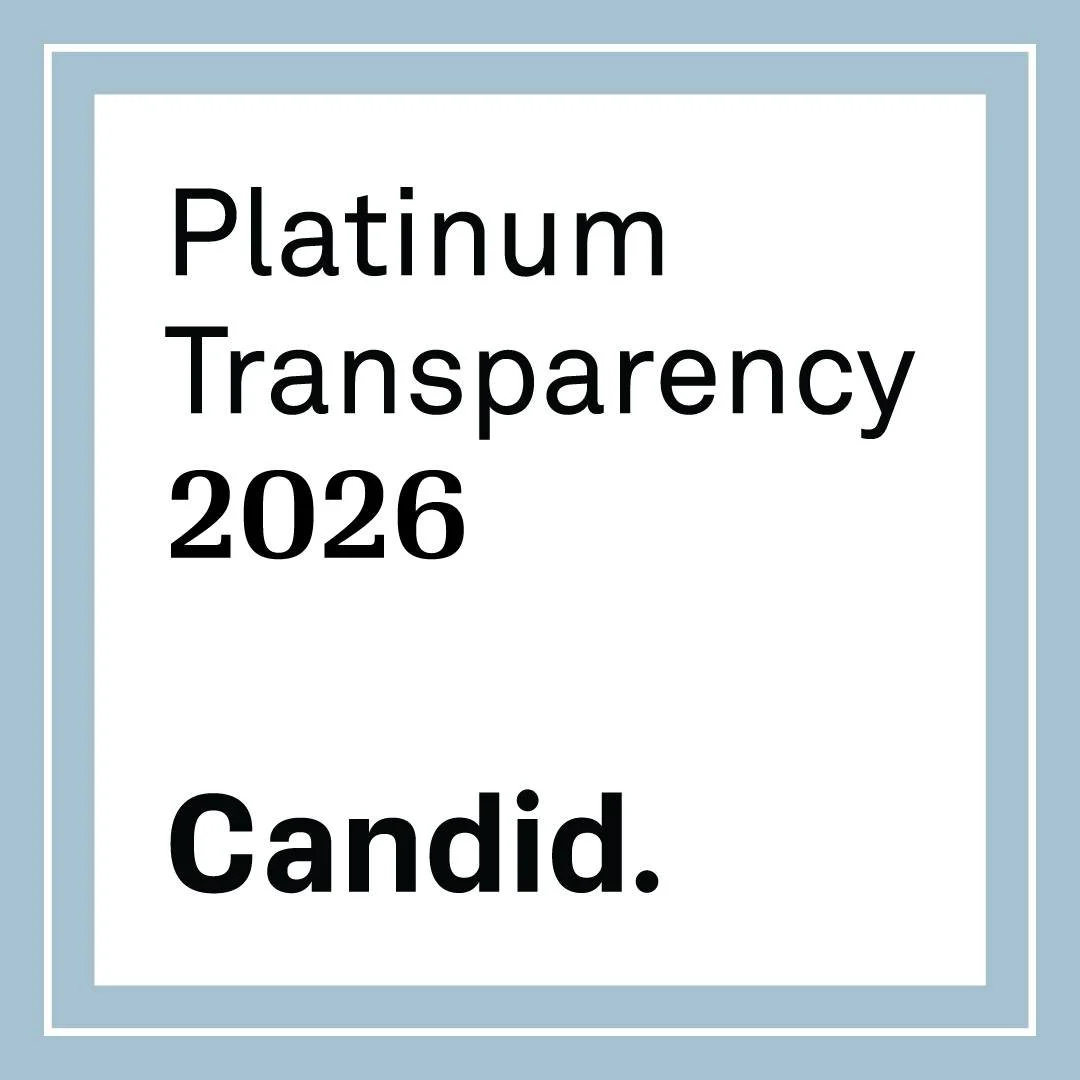 We earned our 2026 Candid Platinum Seal of Transparency! This is the highest ranking we can reach when it comes to being transparent with our financials. Not only this, but every year we submit to the IRS a Form 990EZ, which is one level more detaile