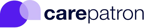 Logo of Carepatron client management software.