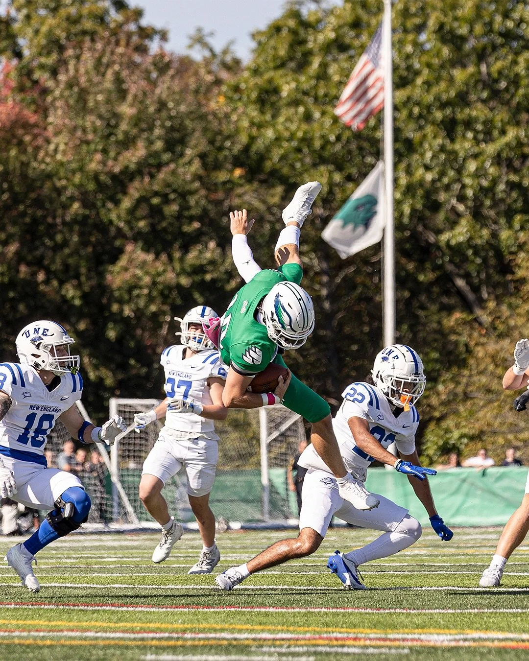 Shot Football for the first time last weekend for Endicott College&rsquo;s Homecoming 
-
#football #photography #photographer #sportsphotograhy #sportsphoto #college #endicott #massachusetts #photo #canon #canonr6 @canonusa