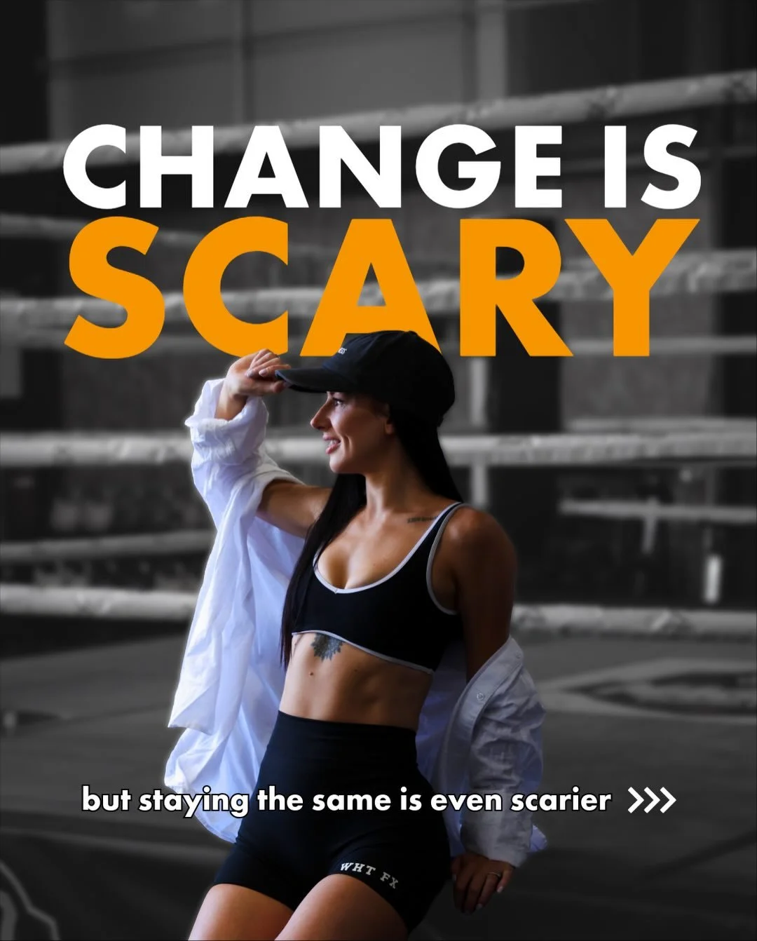 🥹 back yourself, you won&rsquo;t regret it.

#changeisgood