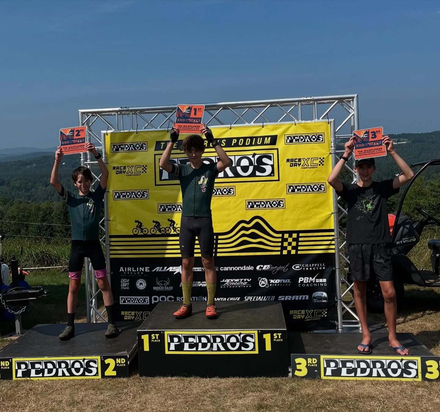 Congratulations Henry Katz on taking third place today at @racedayxc at Kingdom Trails boys 12-14. #teambikeexpress