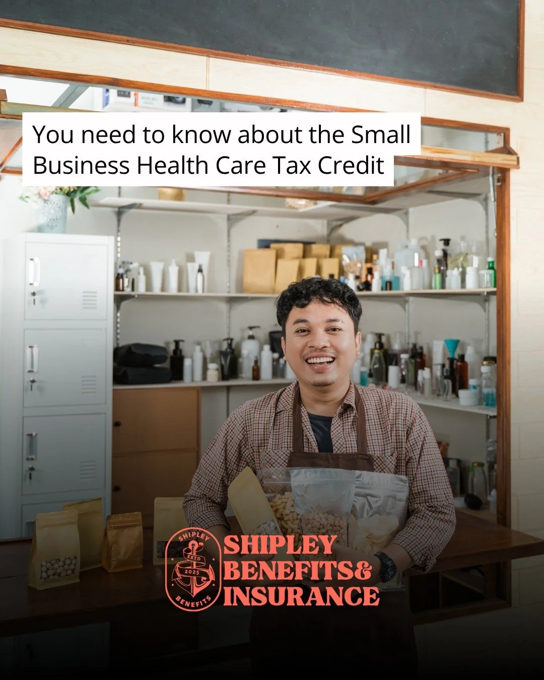 Quick benefits tip 

If you pay at least 50% of your employees' health insurance premiums, you may qualify for the Small Business Health Care Tax Credit. Most small business owners don't know this exists, but it can pay off big time! 

It may be wort