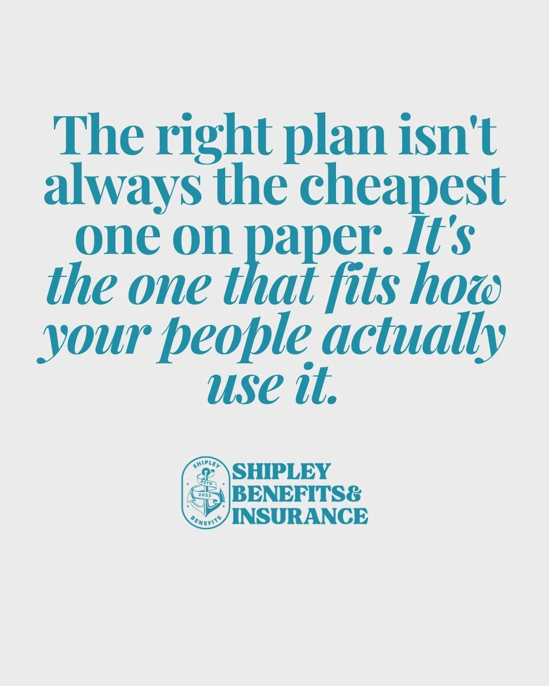 Most people are surprised when they truly see how much their plan actually costs. 

When comparing health plans, the premium (what you pay monthly) is only part of the total cost. You also need to factor in the deductible, copays, coinsurance, and ou