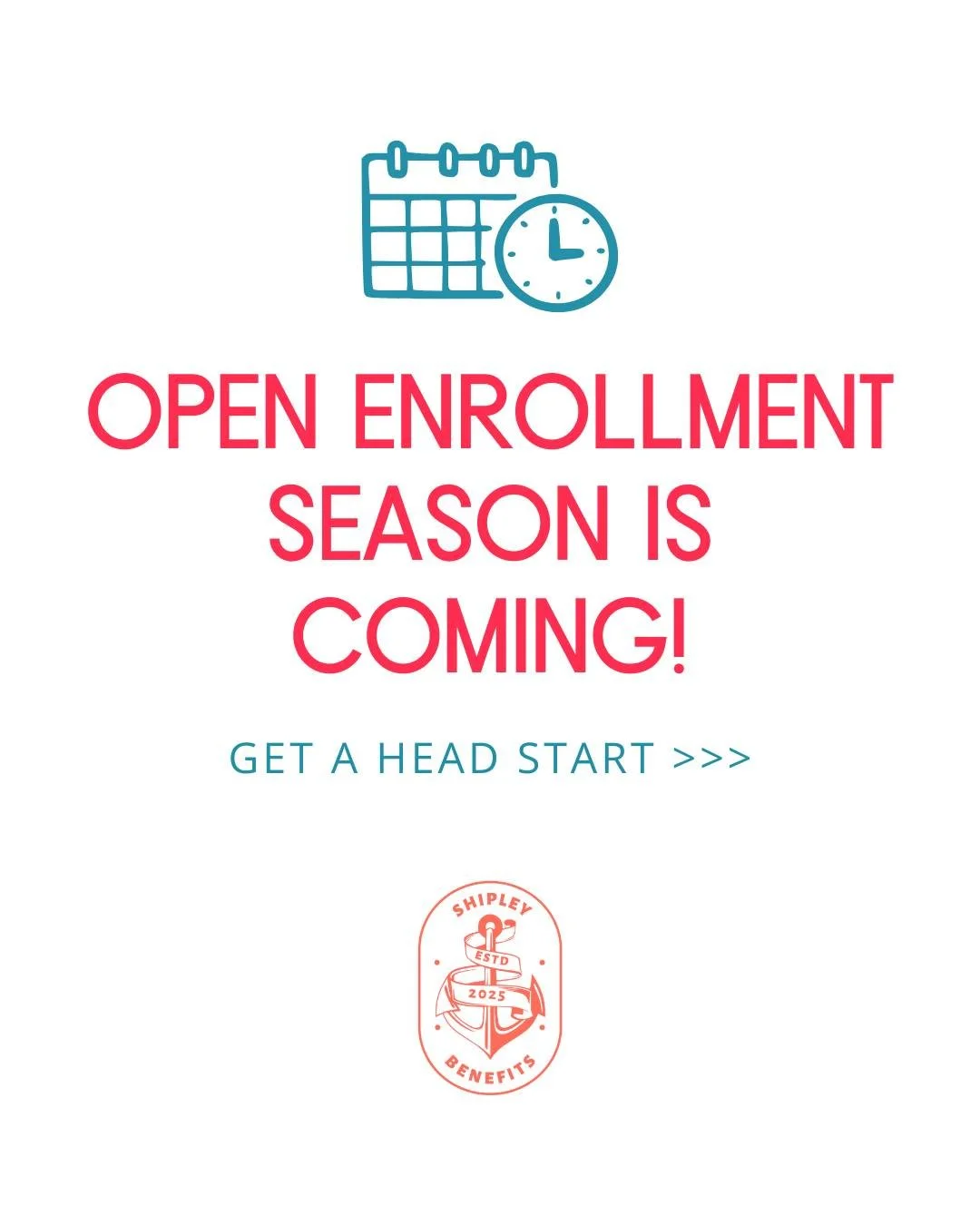 Open enrollment season is coming!

For most small businesses, this is the one time each year employees can change their health coverage without needing a qualifying life event.

It's also the best window for business owners to review whether their cu