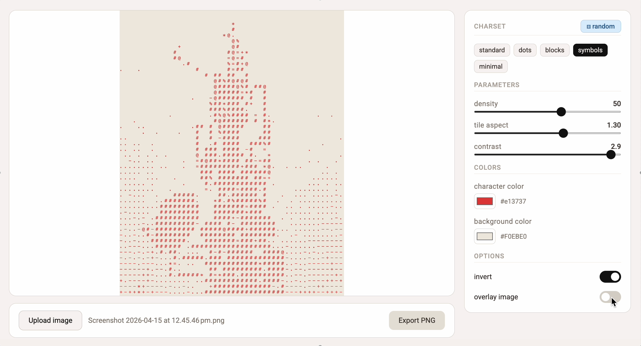 ASCII Generator 