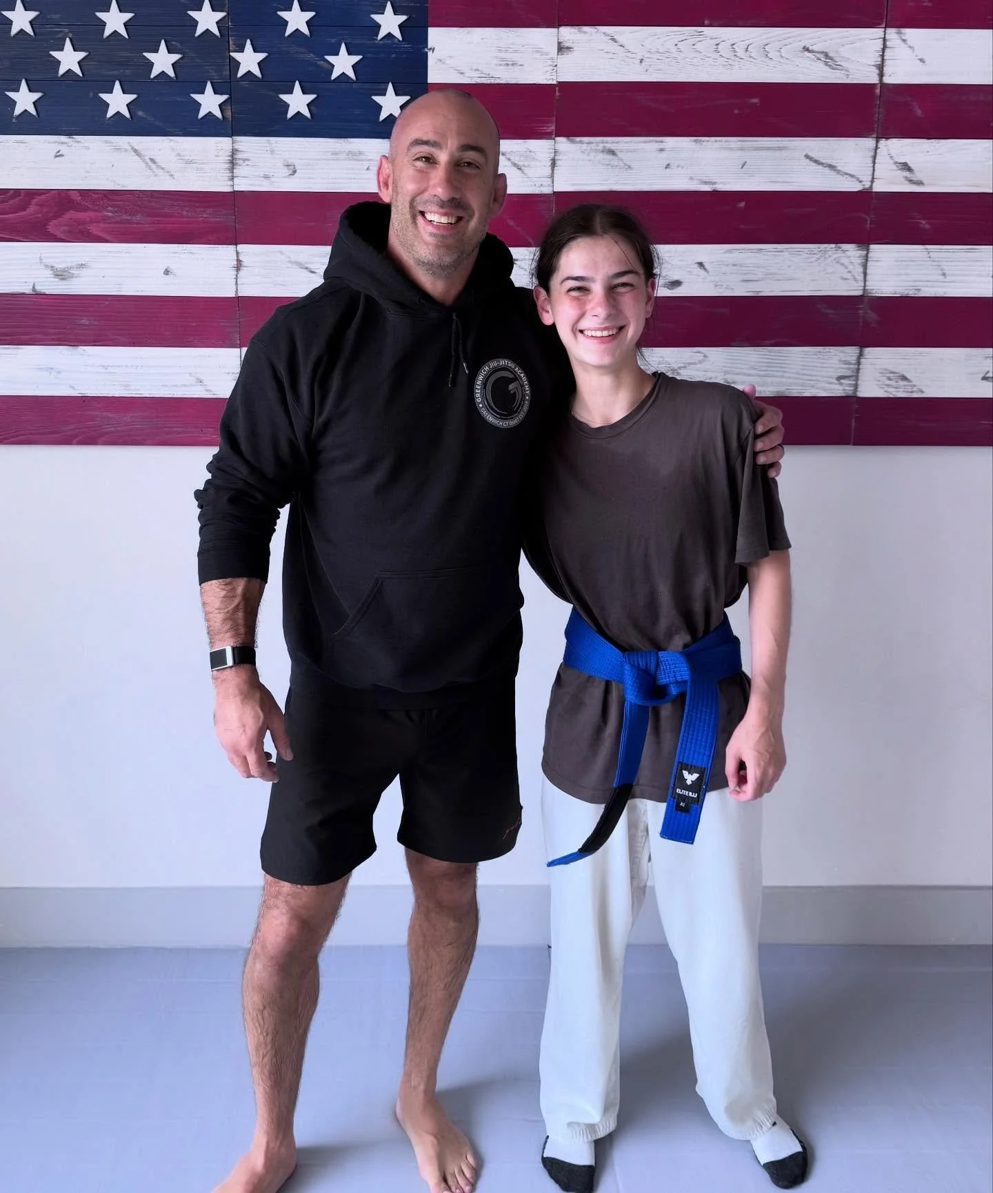 7 years ago Melanie joined GJJA. Tiny in stature, yet undeniably fierce on the mat from day 1, she&rsquo;s truly been a Coach&rsquo;s dream. She started out throwing boys on their heads, has become the most feared wrist locker in our space and is now