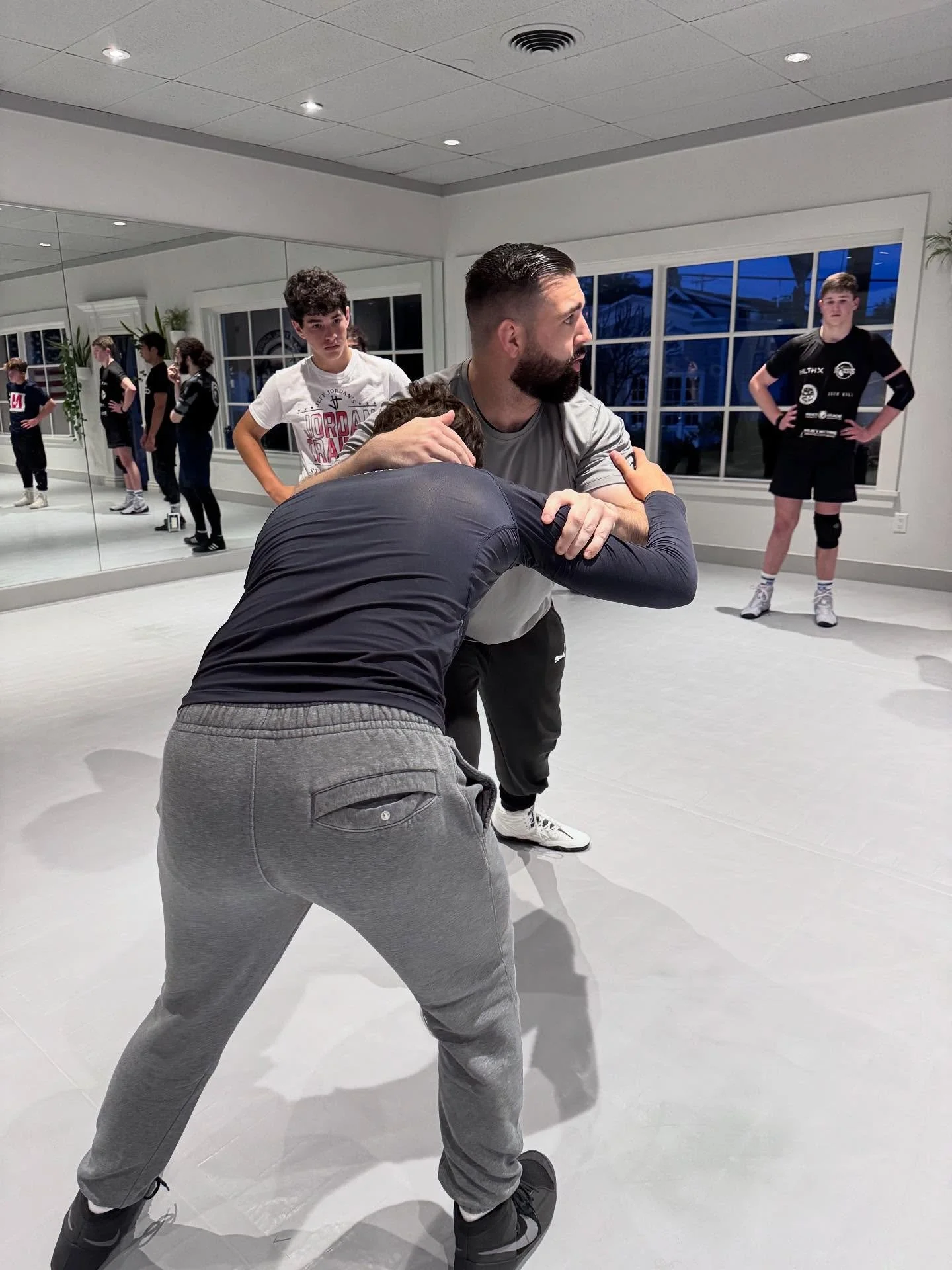 Back at it again with Coach @king.kev.11, wrestling season starts now.  #wrestling #grappling #folkstyle #bjj #jiujitsu #nogi #submissiongrappling #discipline #focus #fitness #preseason #greenwich #greenwichct #coscob #riversidect #oldgreenwich #oldg