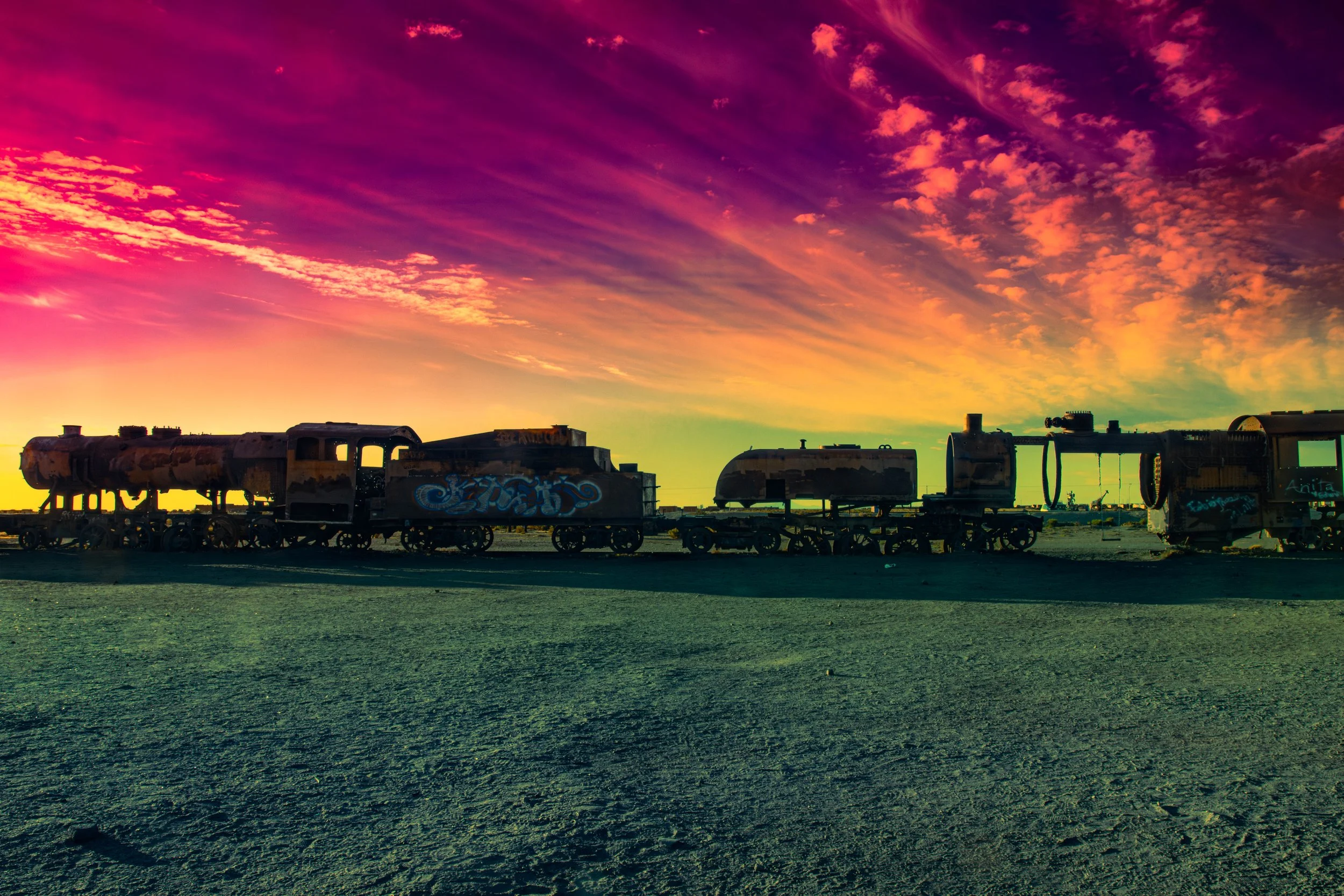 Uyuni Train Graveyard 2