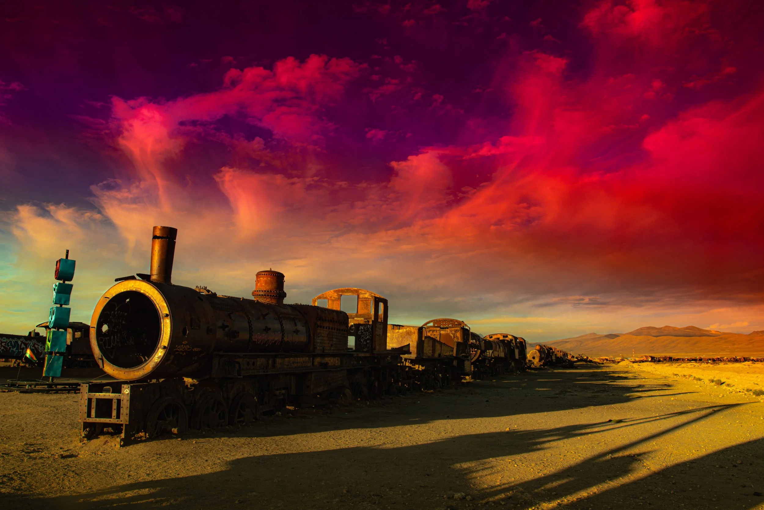 Uyuni Train Graveyard