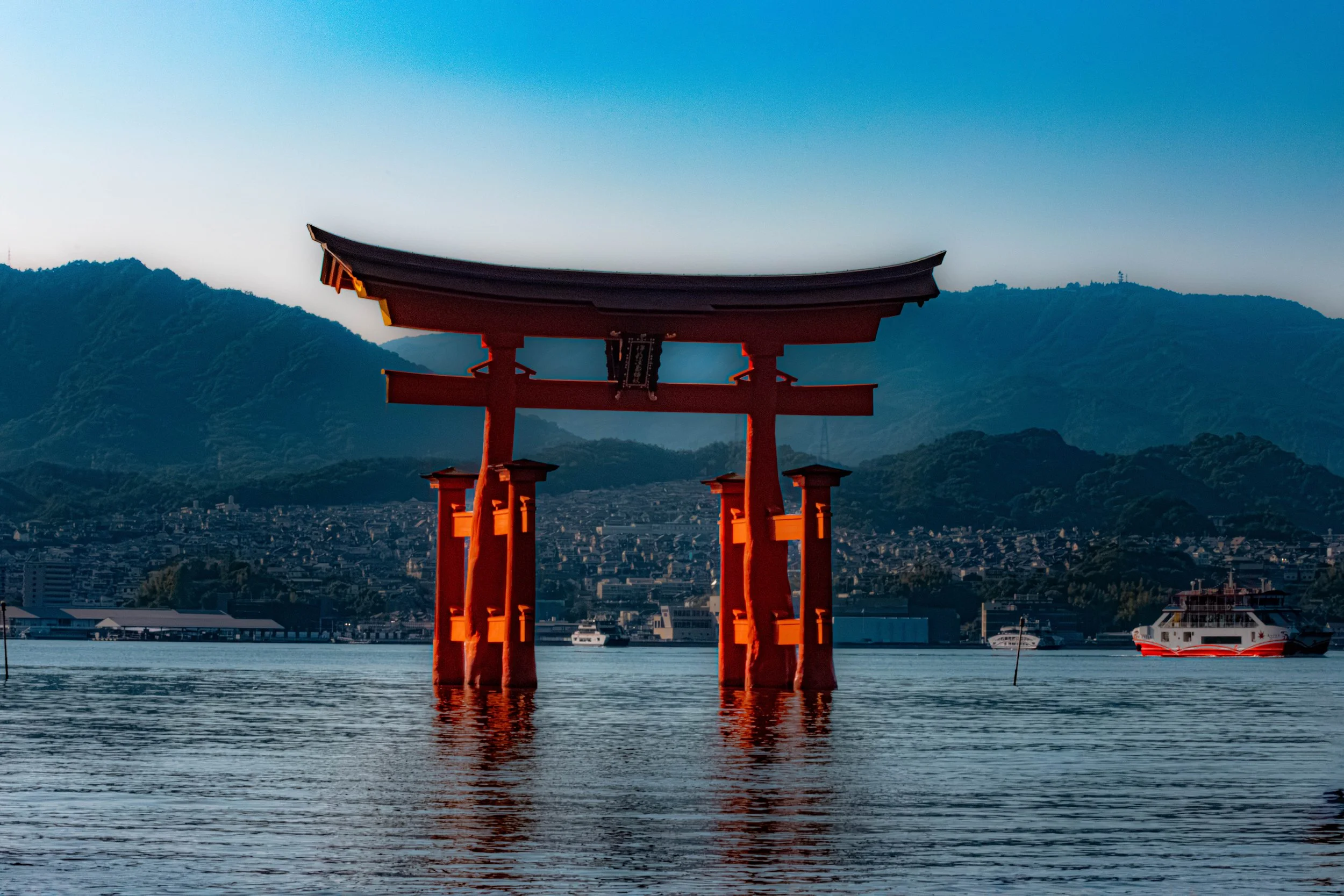 Itsukushima Shrine in Hiroshima.