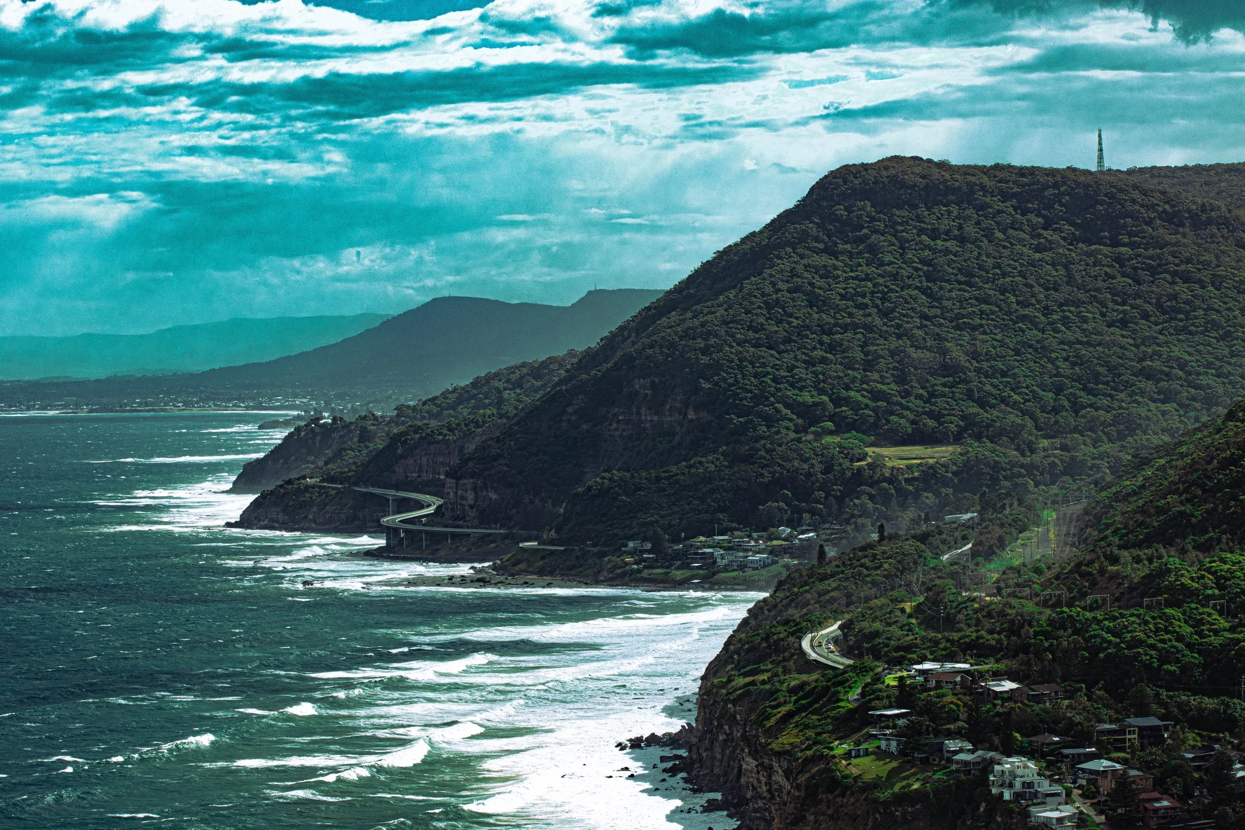 Wollongong coastline