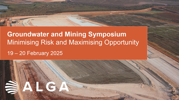 Groundwater and Mining Symposium 2025 keynote