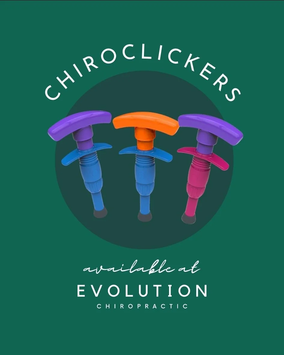 Our mini &ldquo;activators&rdquo; (don&rsquo;t worry, they&rsquo;re just toys!) have quickly become a favourite with the kids at Evolution.⁠
⁠
They love pretending to be little chiropractors while waiting for their adjustment! 💚