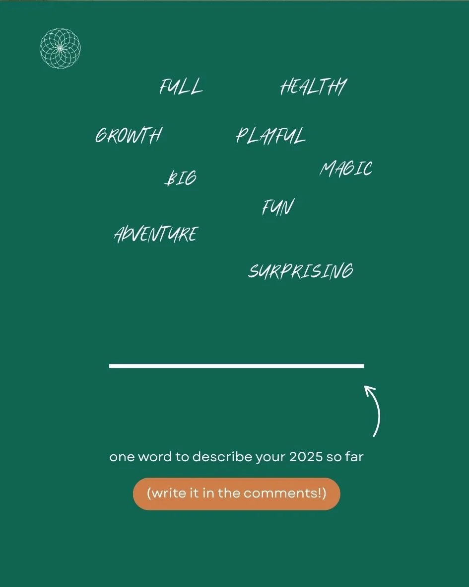Summarise your 2025 in one word!! ⬇️ Write your word in the comments.