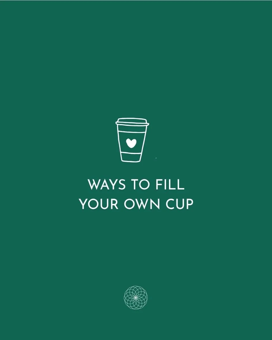 What does it mean to fill your own cup? It&rsquo;s giving yourself the moments, habits and care you need to feel grounded, so you&rsquo;re not running on empty.⁠
Remember; you can&rsquo;t pour from an empty cup. 💚