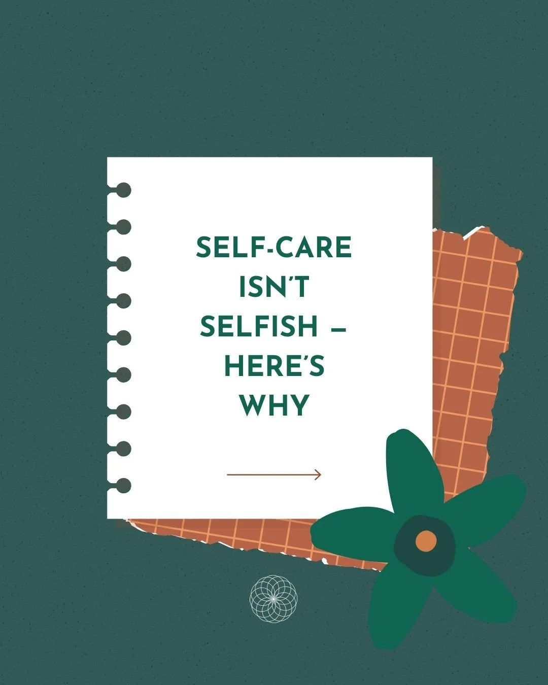 Self 📣 care 📣 isn't 📣 selfish 📣⁠
⁠
It&rsquo;s how you protect your energy, support your body, and create the capacity to show up for the people and things that matter most to you. 💚