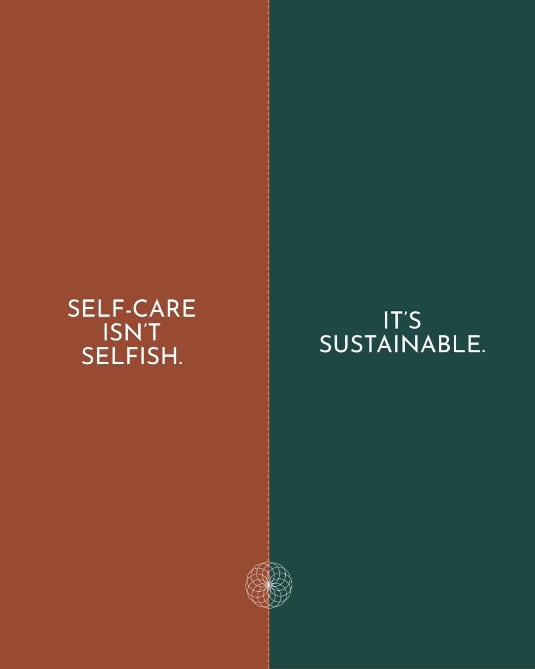 Taking care of yourself is part of taking care of everyone else. 🫶