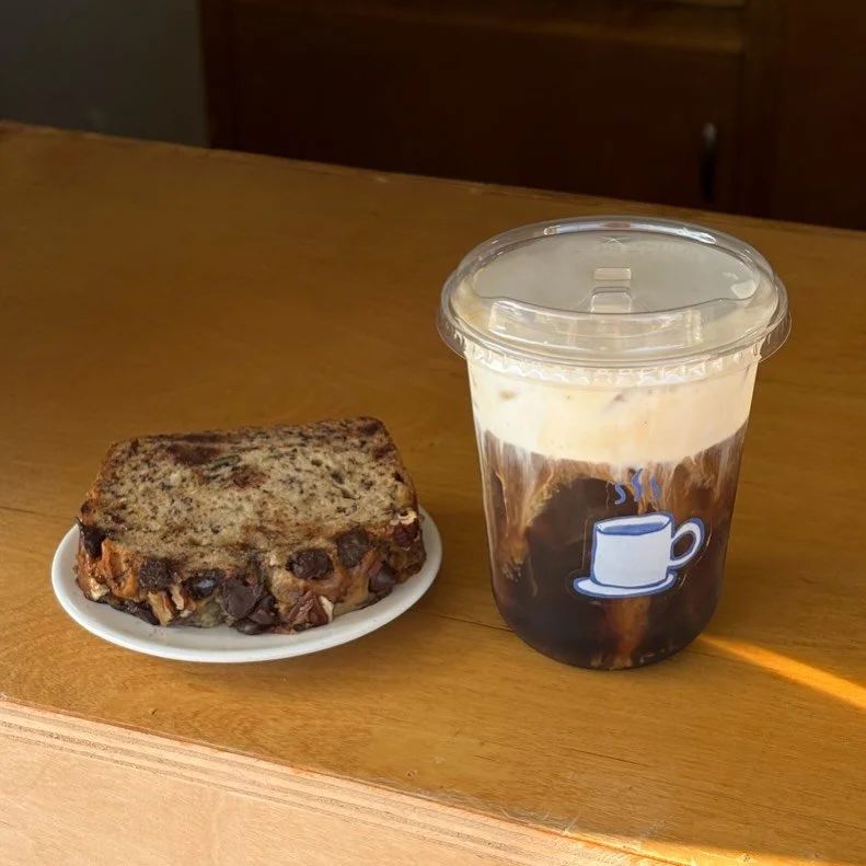 Did you know our cold brew is brewed for 24 hours to bring out a smooth, rich flavor &mdash; without rushing the process? 

Add our house-made vanilla cold foam on top and a slice of banana bread on the side for the perfect morning treat! 🍌😋