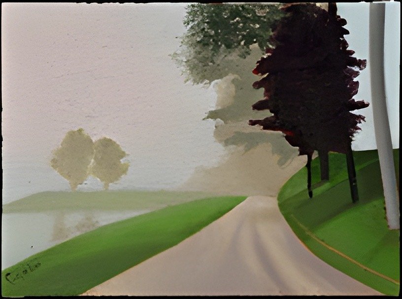 Road to the Pond