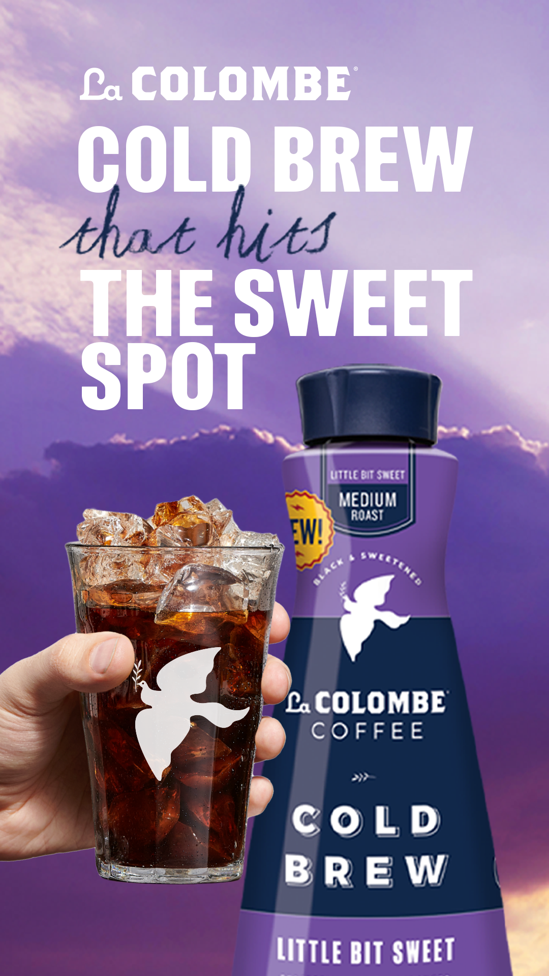 Digital ad for ready to drink products.