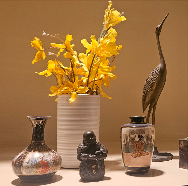 Asian artwork photographed by Richelle during her time working at a contemporary art gallery