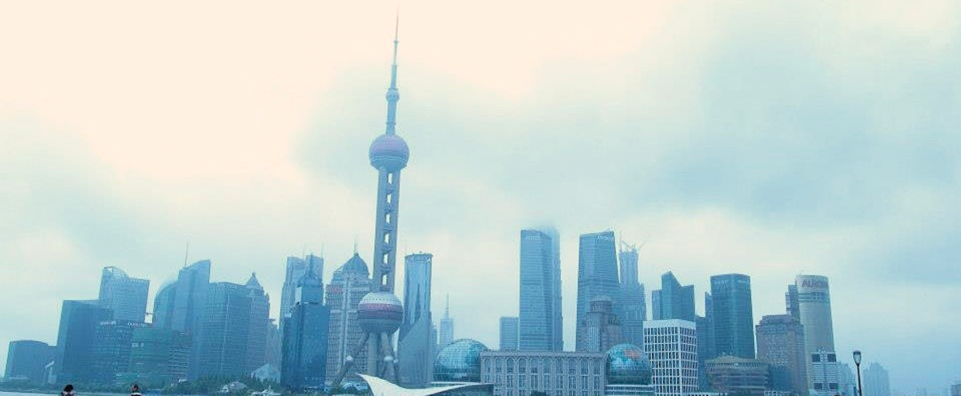 Shanghai skyline from Richelle's travel photography