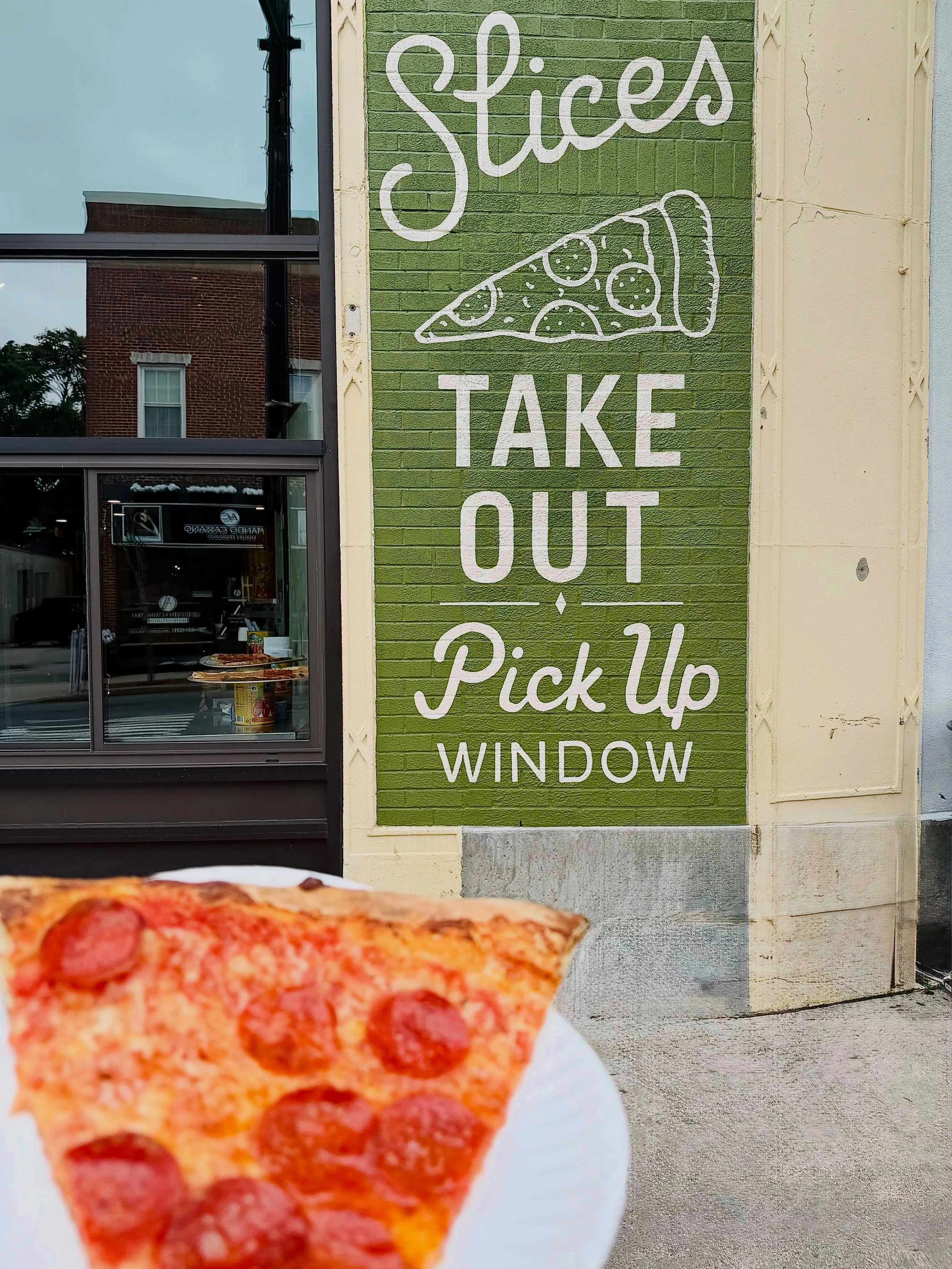 🍕 THE SLICE WINDOW IS OPEN! 🍕

Your new go-to for a quick slice is here. Our Slice Window is open daily starting at 11:30 AM!

Choose from:
🍕 Cheese
🍕 Pepperoni
🍕 Specialty Slice of the Day

And 👀 more to follow!

Stop by, grab a slice, and mak