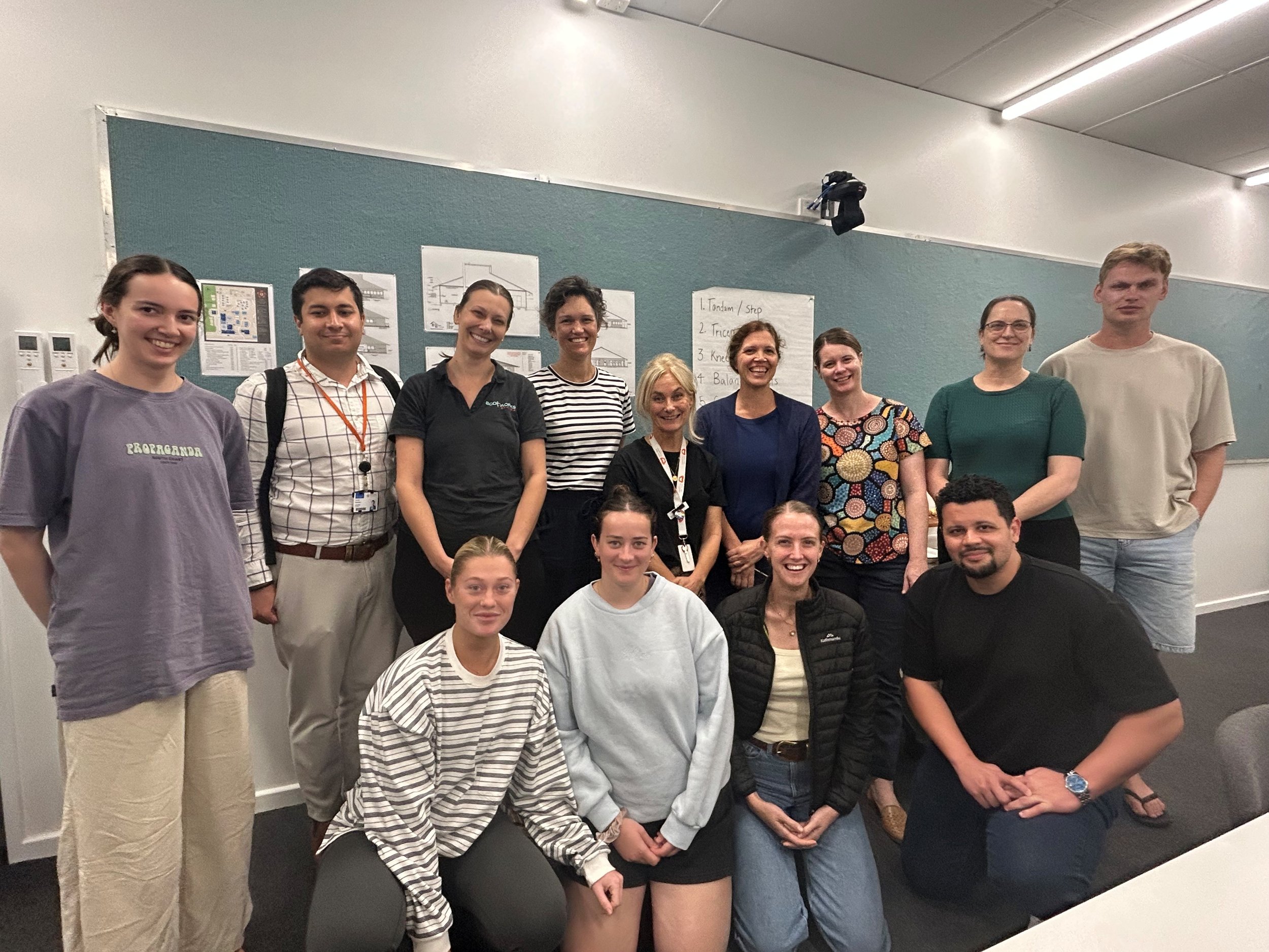 Physio-led workshop on pelvic pain.