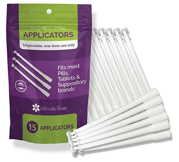 15 Count Vaginal Suppository Applicators