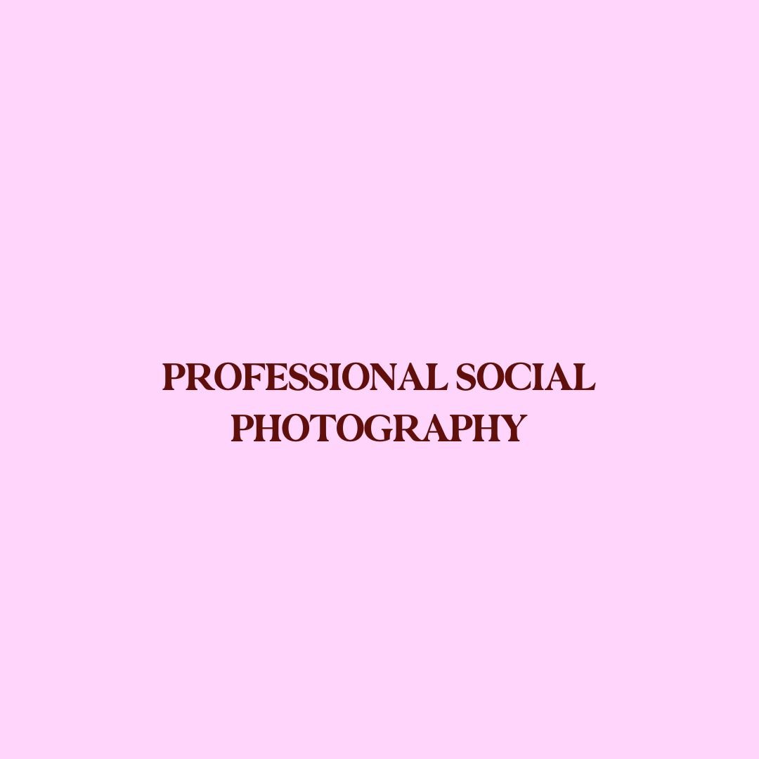 Professional Social Photography