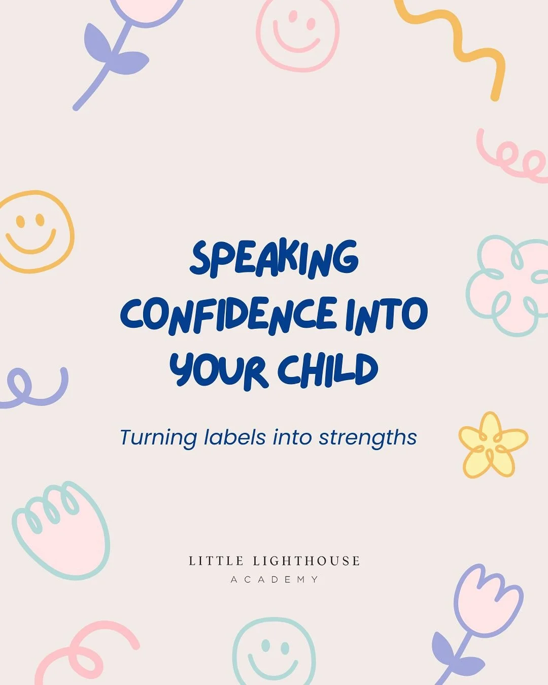 ✨ The words we speak over our children matter. ✨
When we choose to speak confidence into them, we help shape how they see themselves&mdash;and how the world sees them too. 💫

Instead of labels, let&rsquo;s call out strengths.
Instead of limits, let&