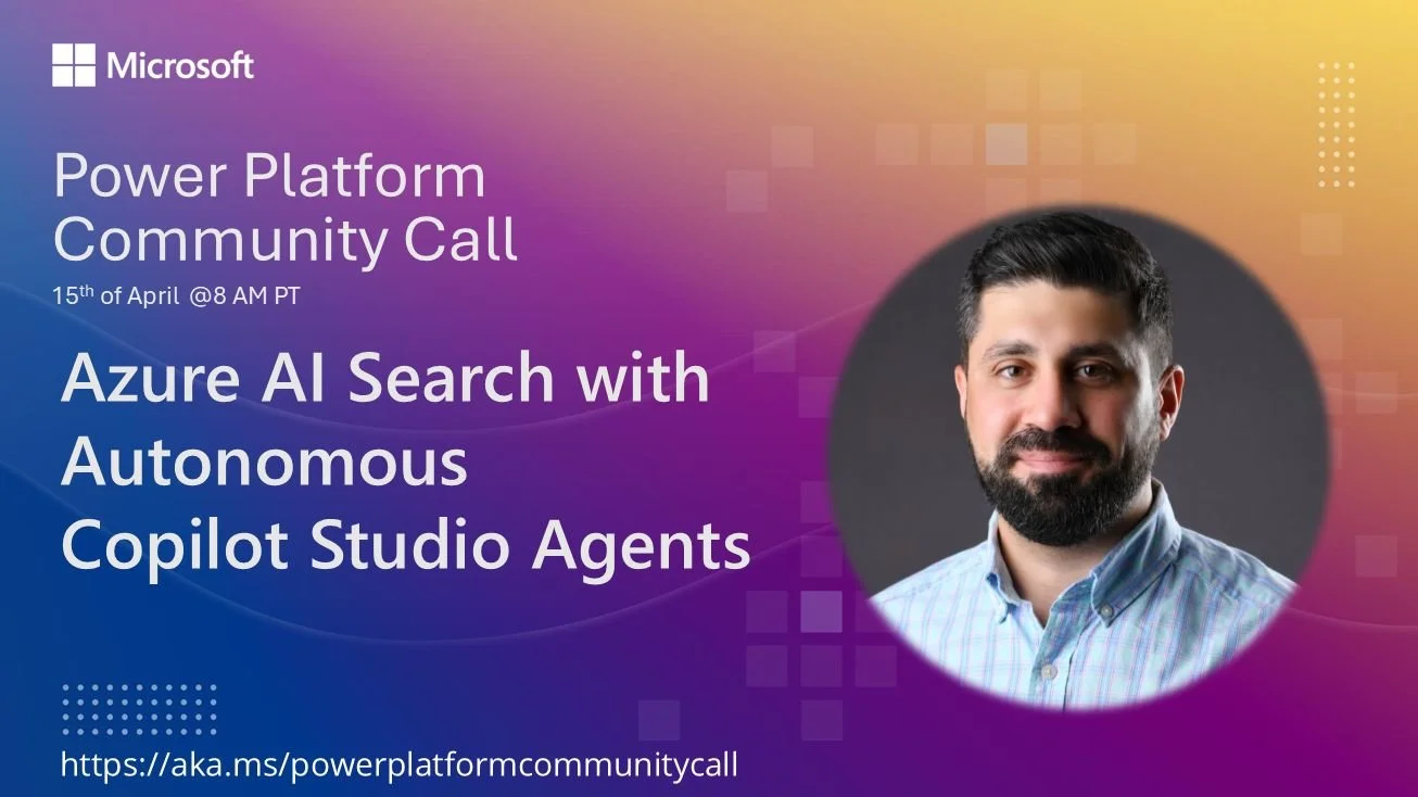 Azure AI Search with Autonomous Copilot Studio Agents