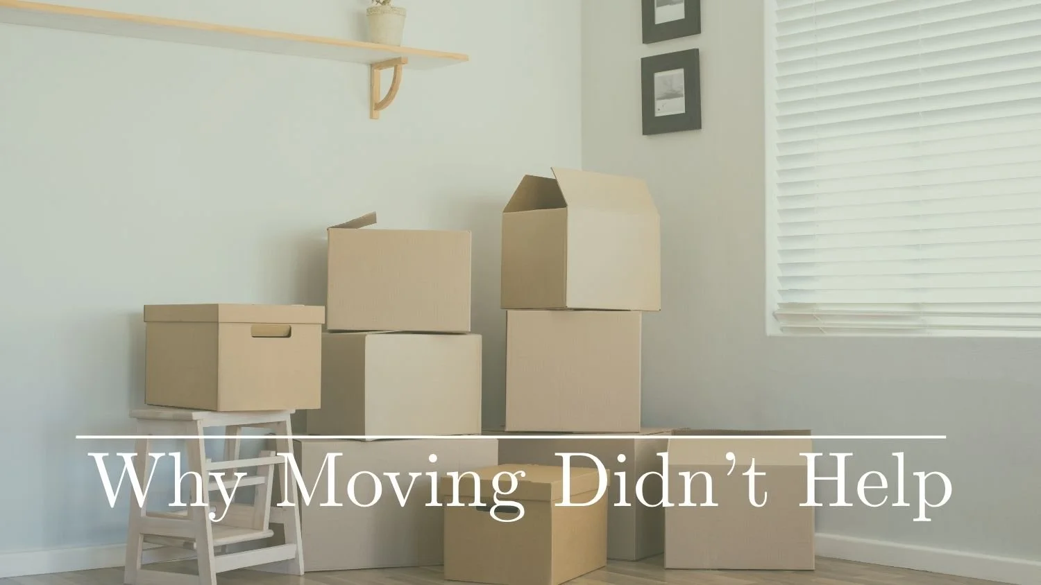 Why Moving House Didn't Fix Your Health (And What That Tells Us)