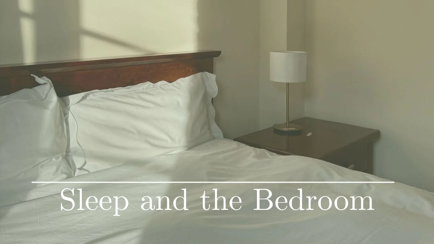 Sleep in a Sick Building: Why No Sleep Protocol Will Work If Your Bedroom Is the Problem