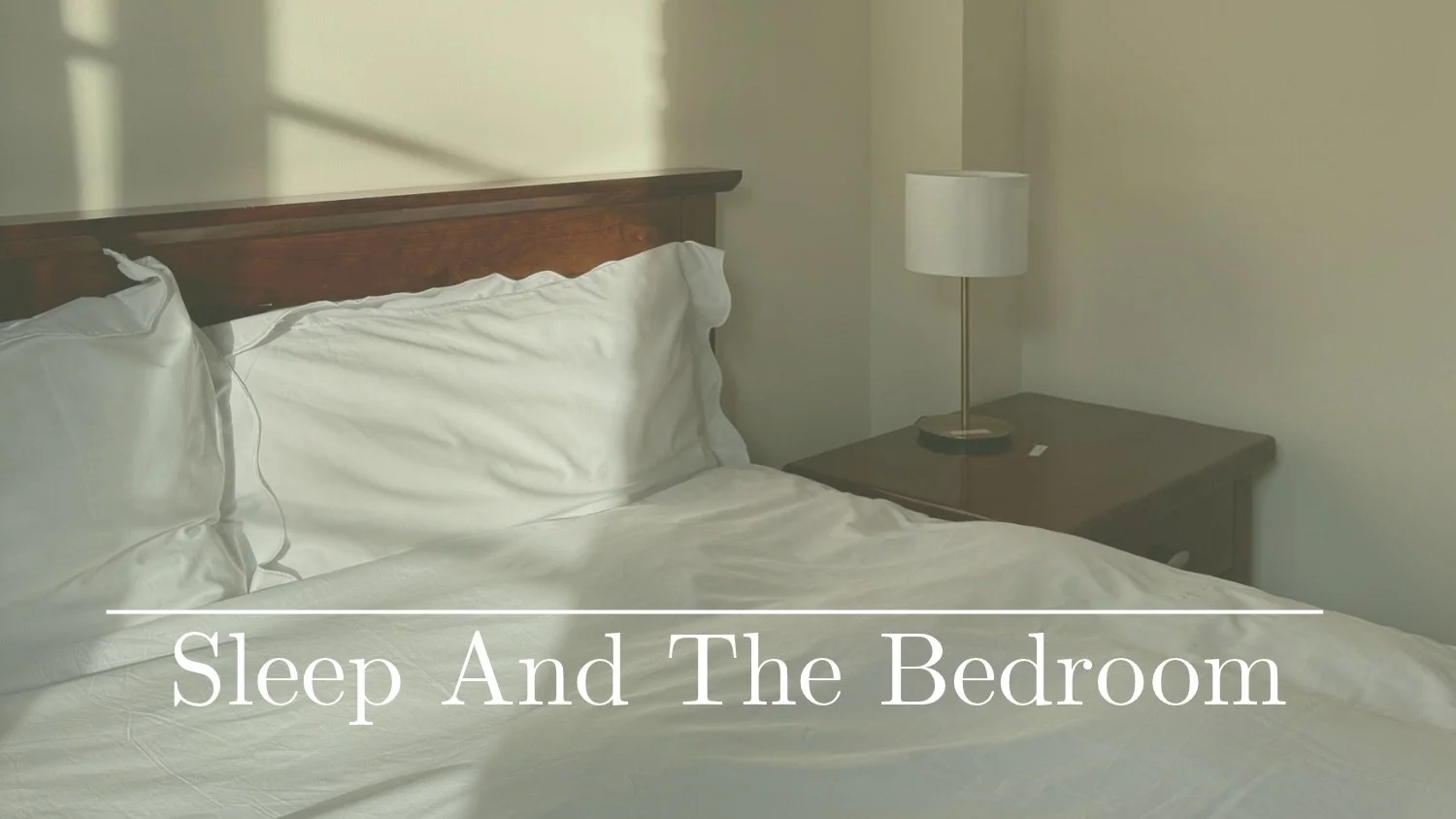 Sleep in a Sick Building: Why No Sleep Protocol Will Work If Your Bedroom Is the Problem