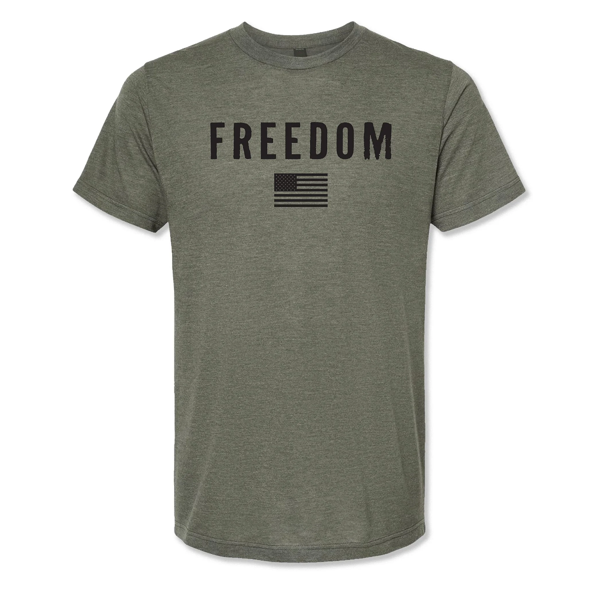 Copyright2025GreatAmericanShirtCo_254-MilitaryGreen-FreedomTultexTee.jpg
