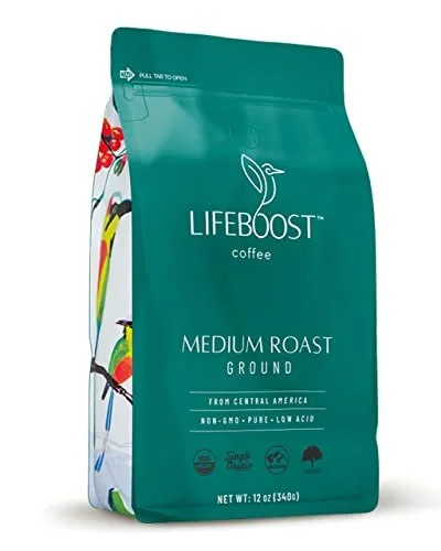 Lifeboost Medium Roast Ground Coffee