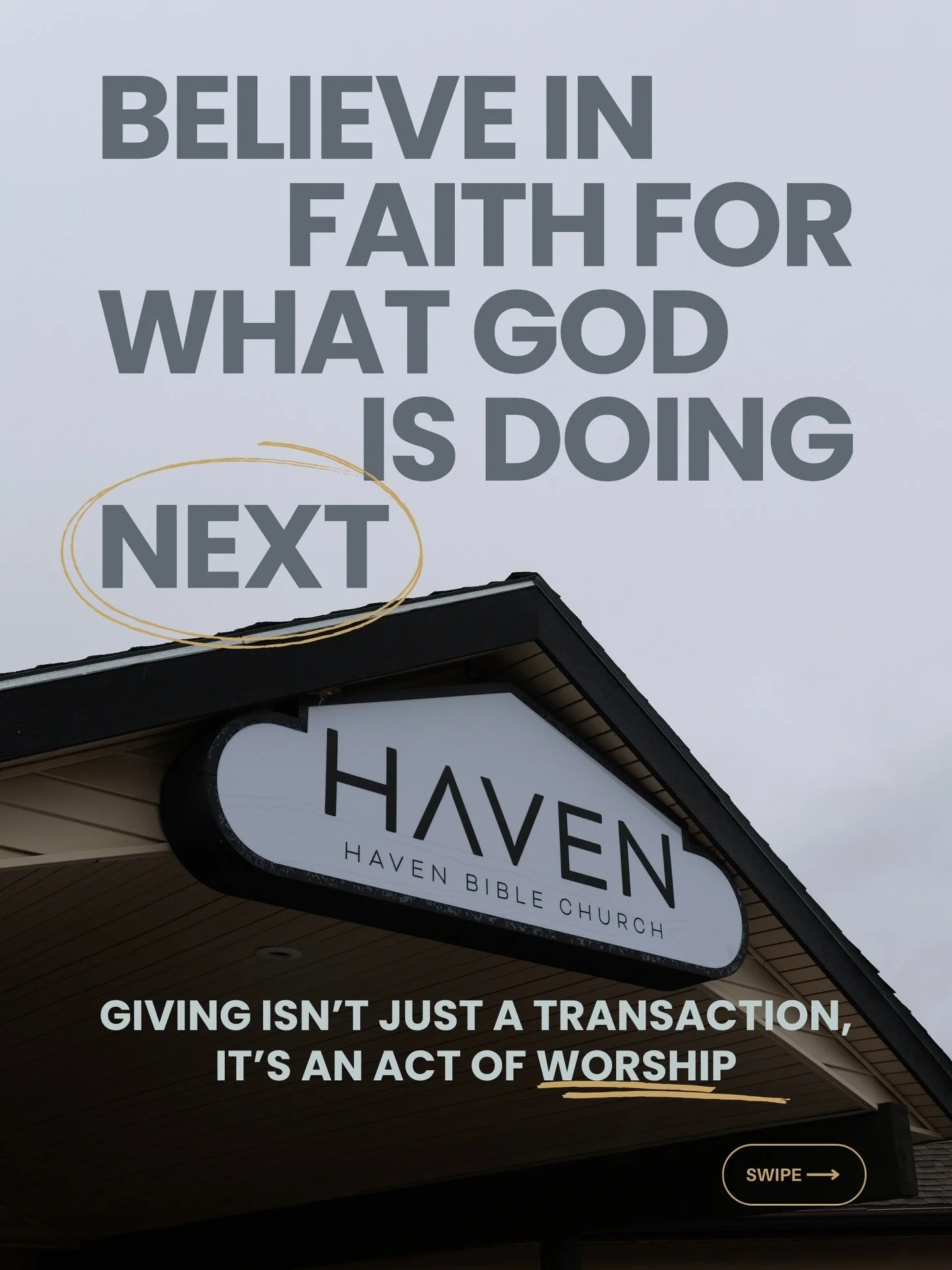 Here at Haven, giving fuels the mission. It&rsquo;s what allows us to gather, to disciple, to send, and to be a light for Jesus right here in Spokane.
&nbsp;
As you prayerfully think about financial generosity at the end of this year, we want to high