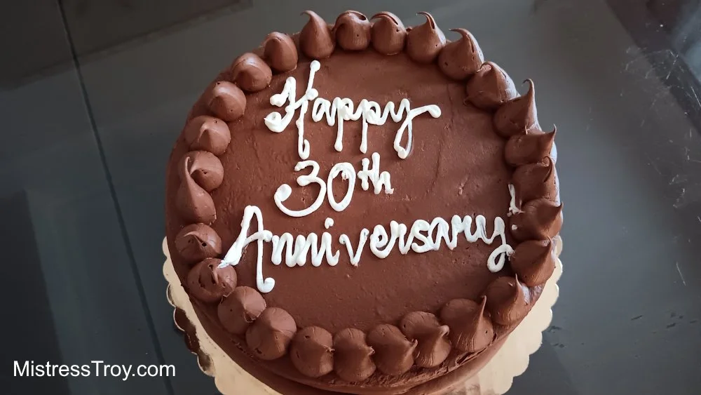 30th Anniversary Cake