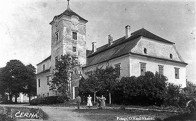 The OWK Castle (built in 1580) is pictured here circa 1920.  Confiscated by the Communists in 1950 it fell into decline until the fall of the iron curtain in 1990