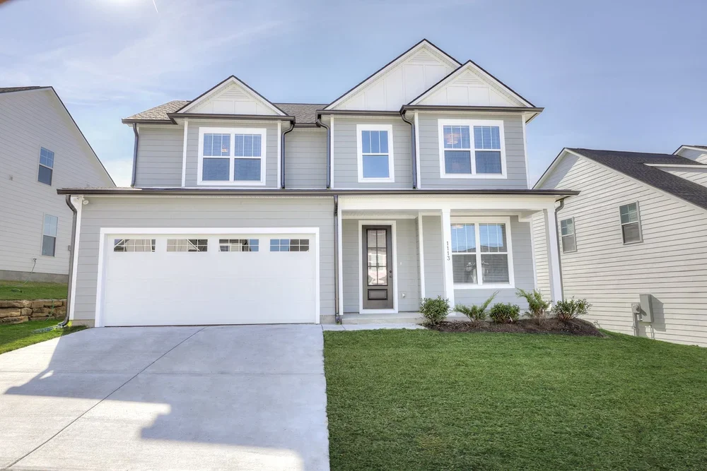 Exterior view of 1104 Residences in Nashville TN, showing the building facade and surroundings.