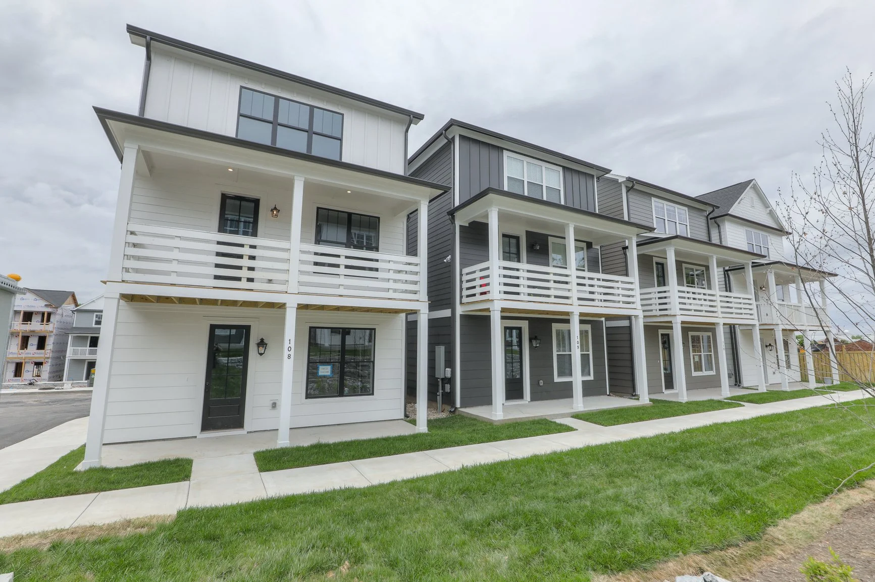 Exterior view of 647 Residences in Nashville TN, showing the building facade and surroundings.
