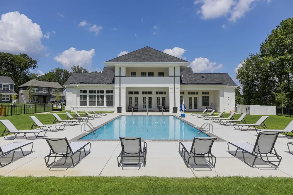 Exterior view of Mountain Springs in Nashville TN, showing the building facade and surroundings.