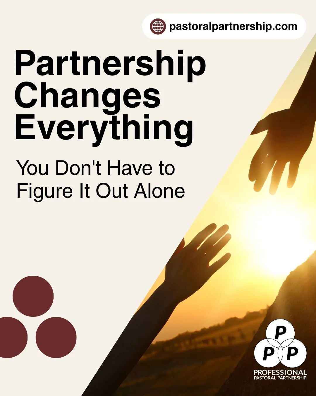 "Here's what changes when you invest in professional partnership: 📈 Better decisions, reduced stress, clearer vision, stronger confidence, and sustainable ministry. 
You don't have to figure everything out alone. 

Expert guidance, confidential