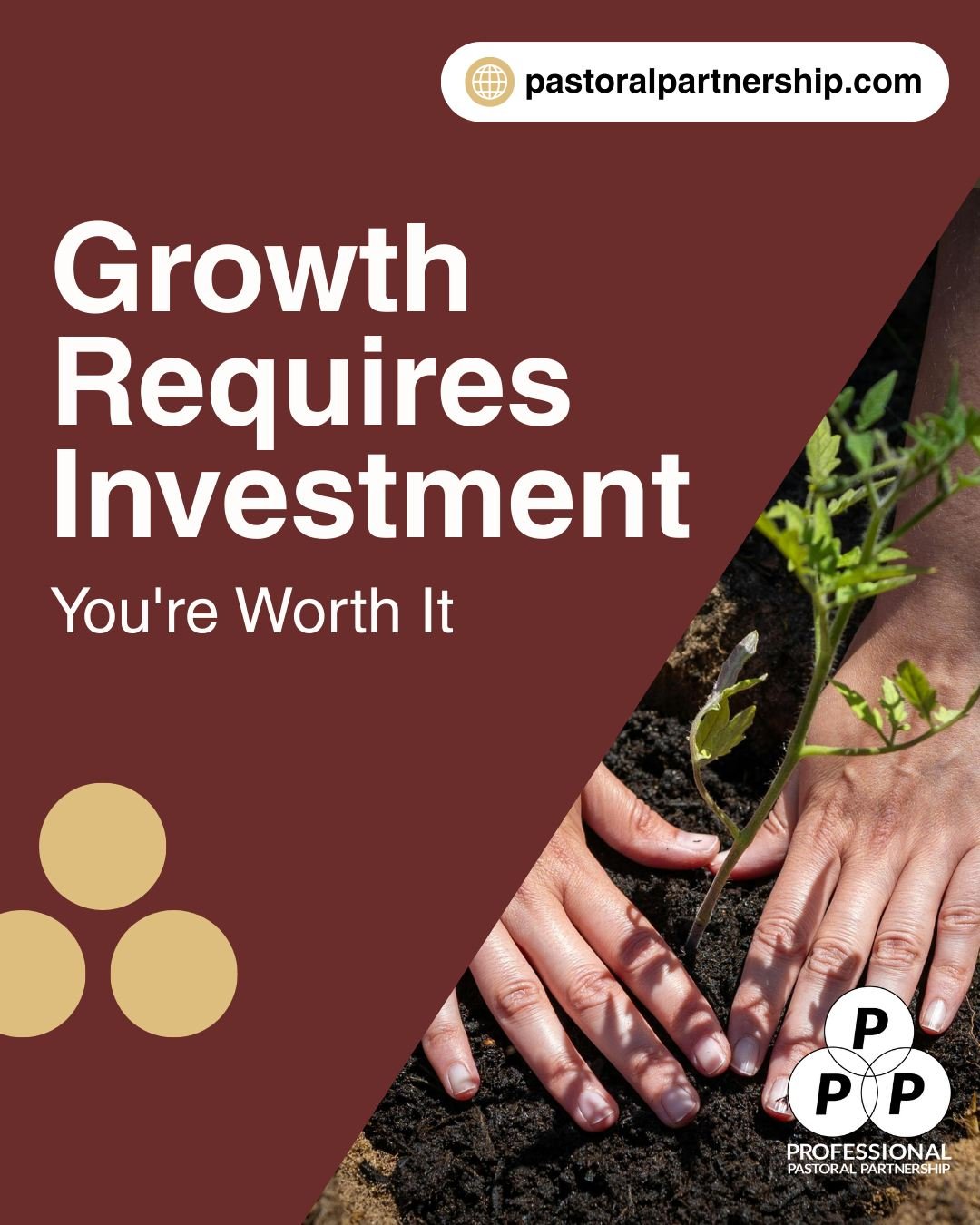 Leaders who invest in themselves outperform those who don't. 📈 Professional development isn't an expense - it's an investment in your ministry's future. 

When you grow, your congregation grows. When you heal, your ministry heals. When you thrive, e