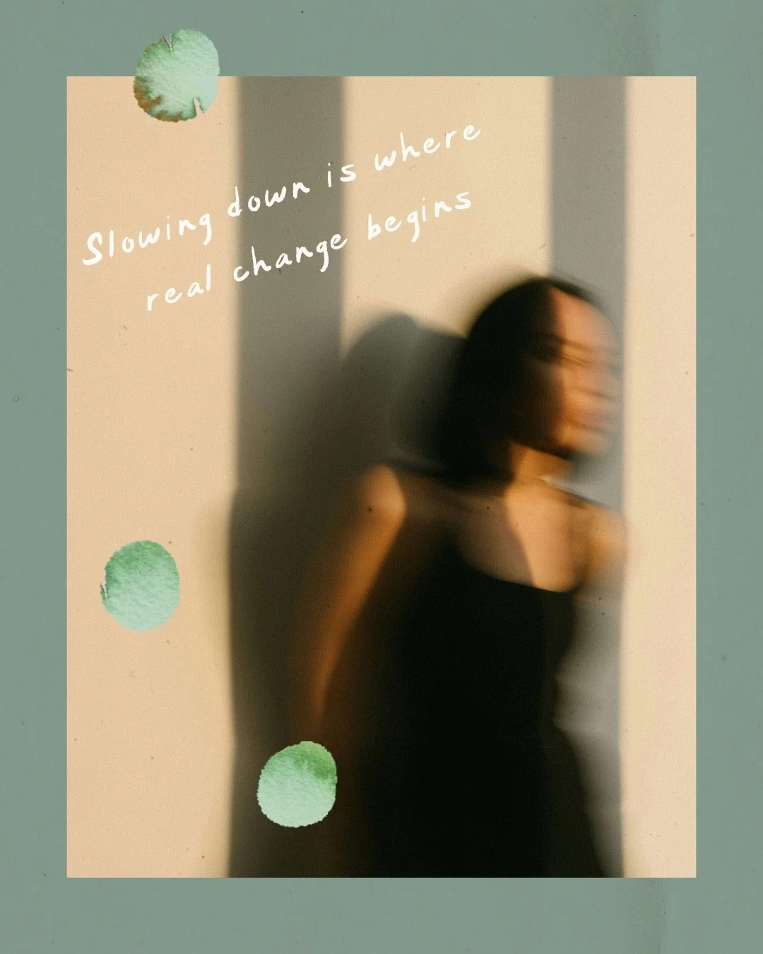 Your nervous system wasn’t built for hustle.
It takes time to untangle what’s underneath the constant doing--
anxiety, old patterns, the fear of being too much.
Slowing down is how we go deeper.
It’s where you start living more ho