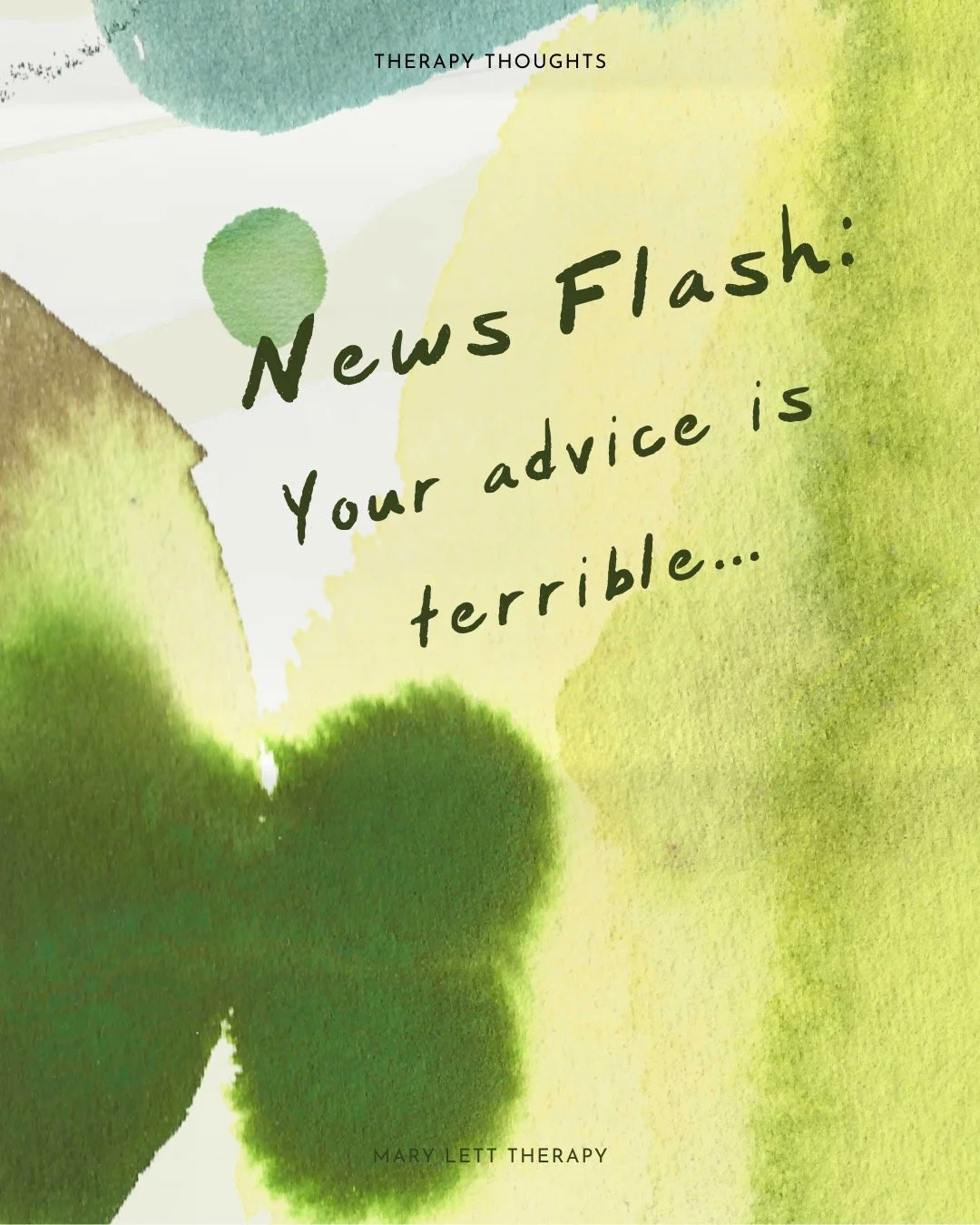 I said it… here and in greater depth on the blog. Giving unasked for advice hurts your relationships- often without you knowing or understanding why. Can you relate? I can! I have to button my lip pretty frequently. But my relationships are be