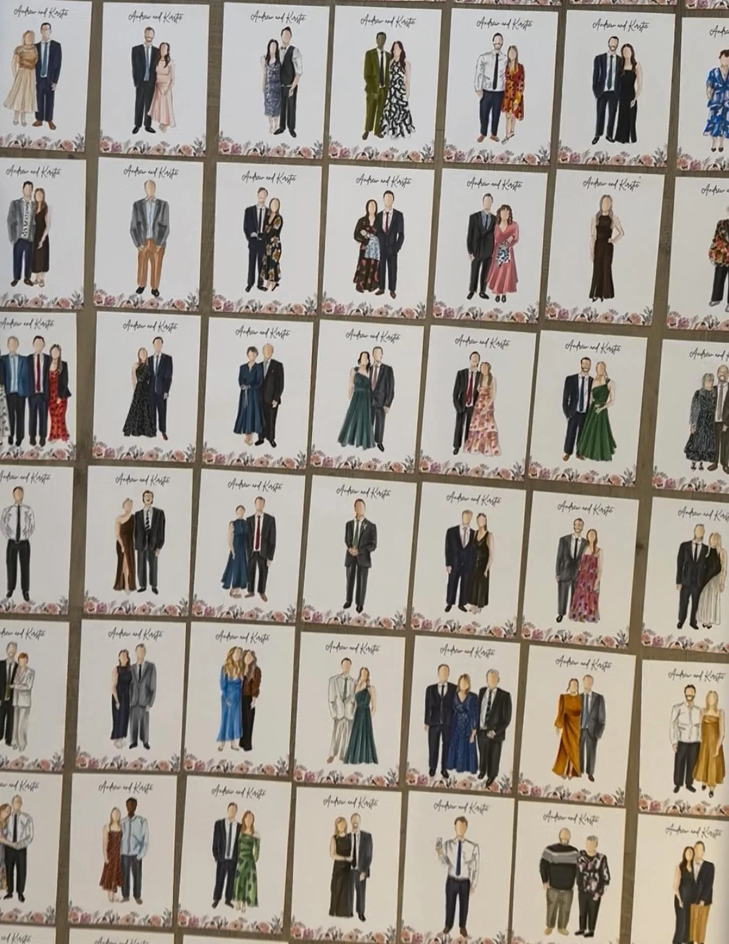 Sometimes you need a moment like this &mdash; all the sketches in one place &mdash; to realise just how far you&rsquo;ve come 🤍
Feeling incredibly grateful, proud, and excited for what&rsquo;s ahead.

#LiveIllustration #WeddingIllustrator #FashionIl